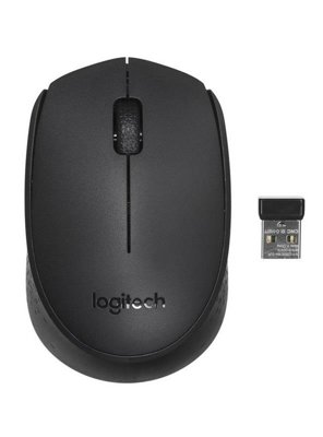 Mysz optyczna bezprzewodowa Logitech B170 / czarna