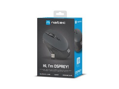 Mysz optyczna bezprzewodowa Natec Osprey, Bluetooth + 2,4Ghz