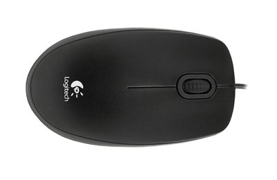 Mysz optyczna przewodowa Logitech  B100 (USB)