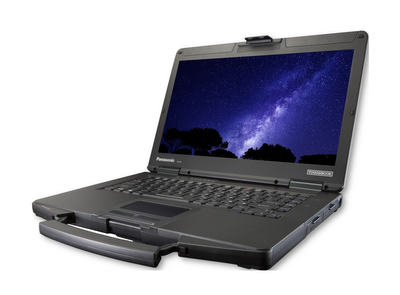 Panasonic ToughBook CF-54-1 Core i5 5300U (5-gen.) 2,3 GHz / 8 GB / 960 SSD / 14" / Win 10 Prof. (Update) / (defekt)