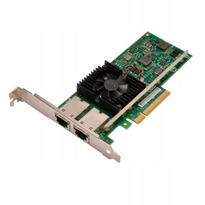 Poleasingowa karta sieciowa Dell Intel X540-T2  / wysoki profil