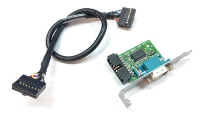 Poleasingowy kontroler 1 x COM (RS-232) / 1 x 15-pin / niski profil
