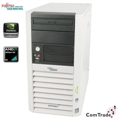 Siemens ESPRIMO P5615 ATHLON X2 4000+ / 4 GB / 160 GB / DVD-RW / WinXP + GeForce 256 MB 