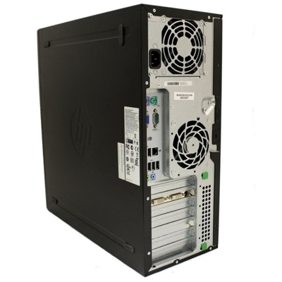 Tower HP Compaq 8200 Elite Core i3 2100 (2-gen.) 3,1 GHz / 4 GB / 500 GB / DVD / Win 10 (Update) + GeForce GTX 750